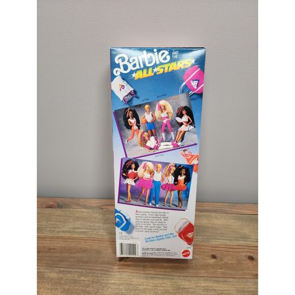 Vintage 1989 Mattel Barbie and the All Stars Aerobic Workout Doll #9099 - Picture 5 of 5